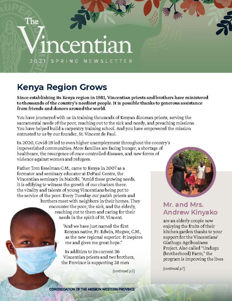 Congregation Of The Mission Western Province