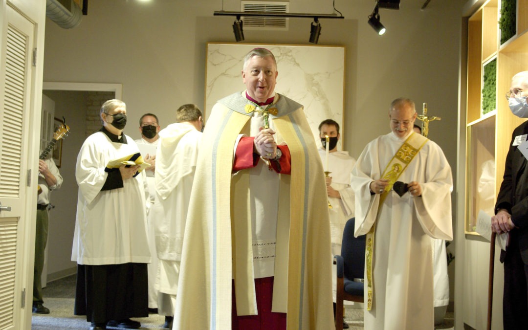 Archbishop Dedicates New Provincial Office