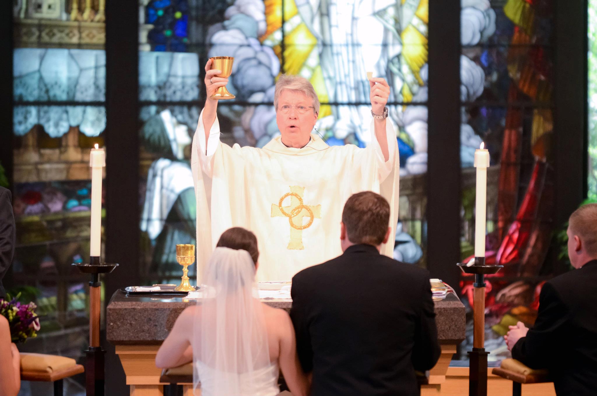 Father Jim photo wedding